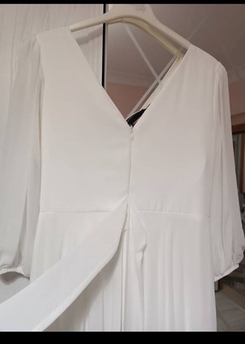 40 Beden beyaz Renk Nikah elbisesi