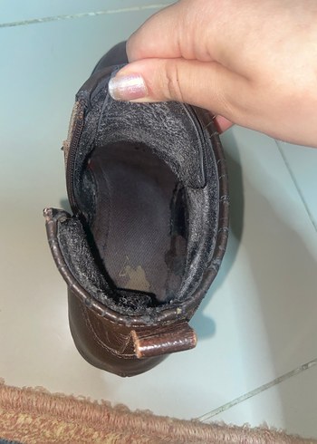 Kahverengi Deri Tokalı Erkek Botu - Görsel 5