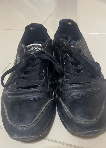 Siyah Bağcıklı erkek Sneakers - Görsel 7