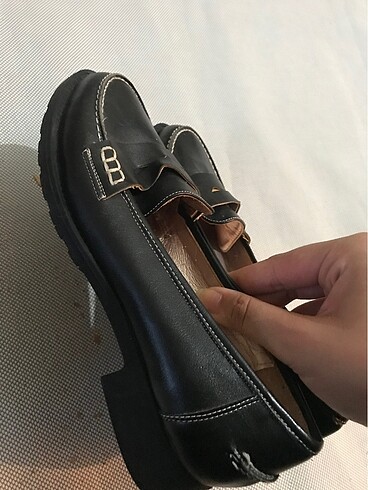 Hafif topuklu babet - Görsel 9