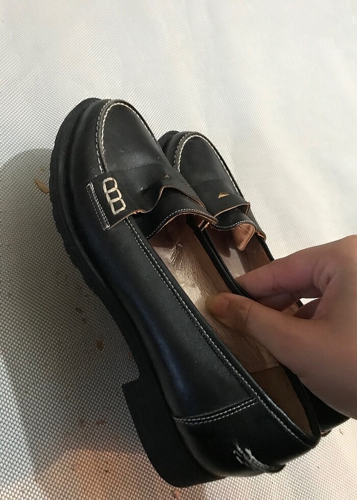 Hafif topuklu babet - Görsel 3