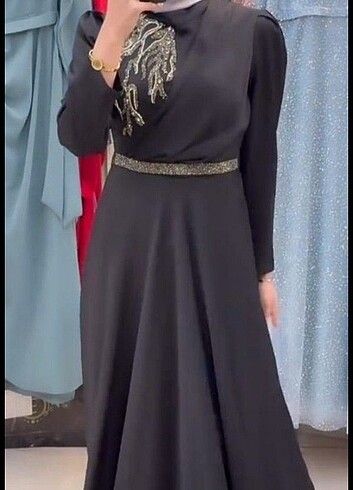 Kadın tesettür abiye