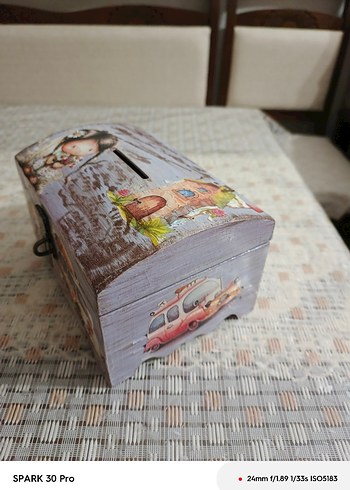 Pastel Mor Çocuk Sandığı - Görsel 4