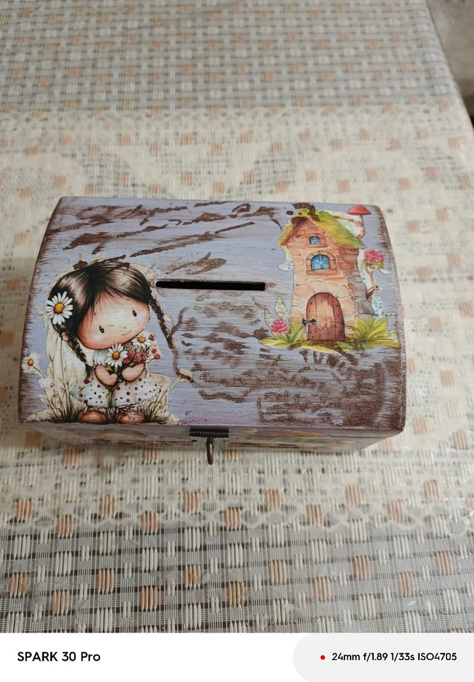 Pastel Mor Çocuk Sandığı - Görsel 2