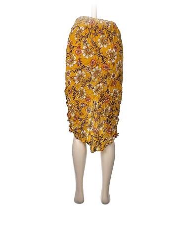 m Beden Vintage Love Midi Etek %70 İndirimli.