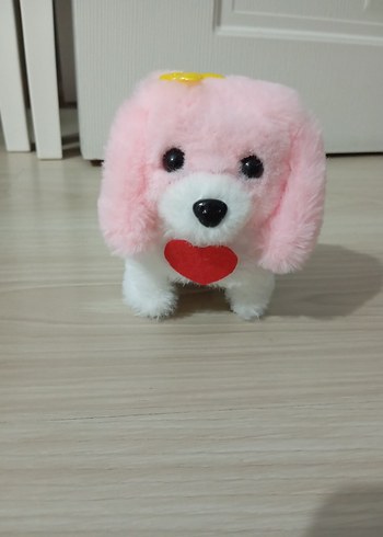 Beden Renk sesli peluş köpek