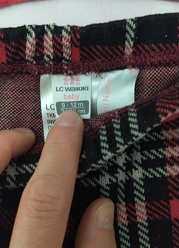 1,5 Yaş Beden Alt üst takım