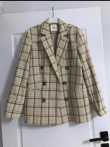 Koton ekose blazer ceket