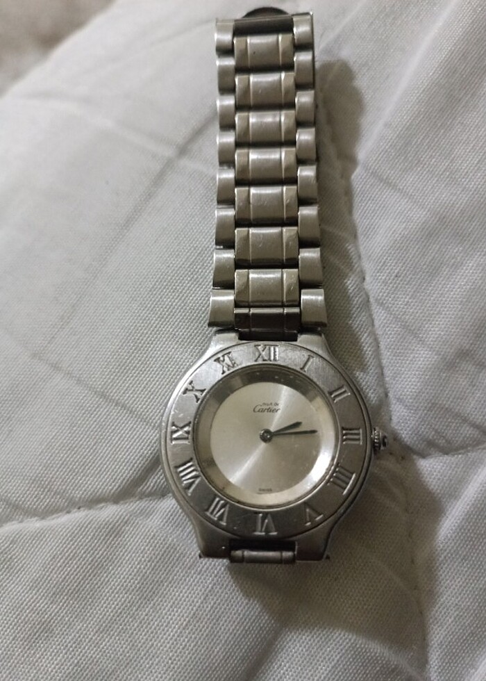 Cartier marka orj kol saati - Görsel 2