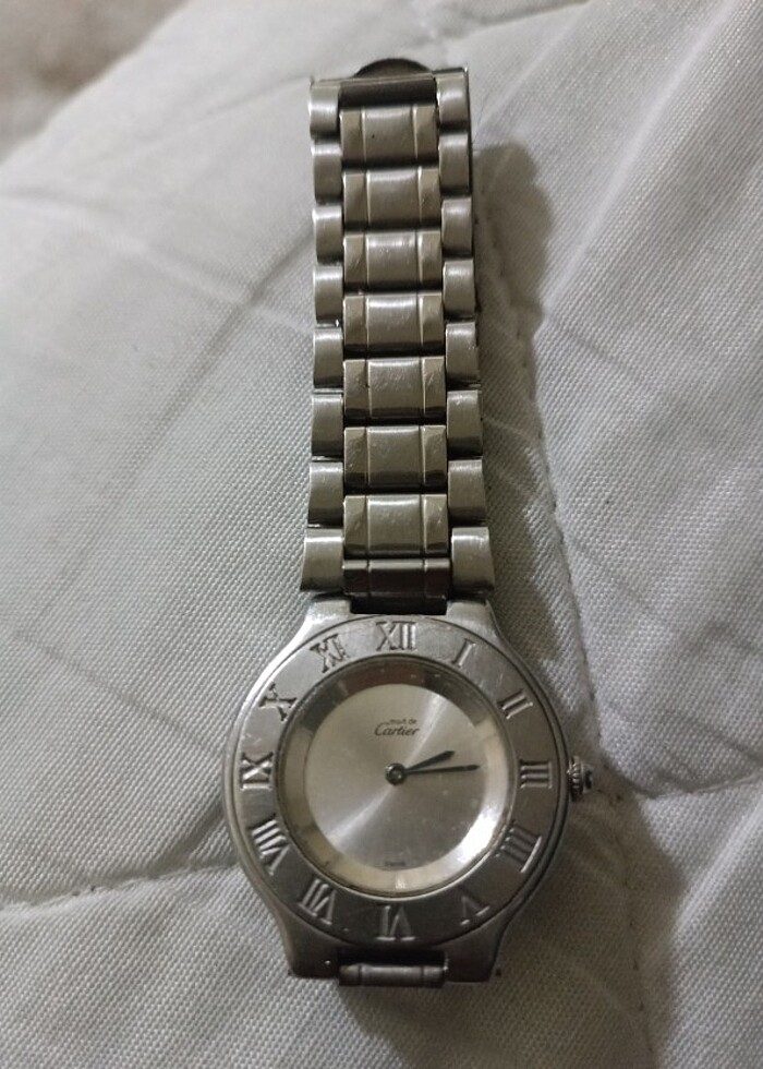 Cartier marka orj kol saati - Görsel 3