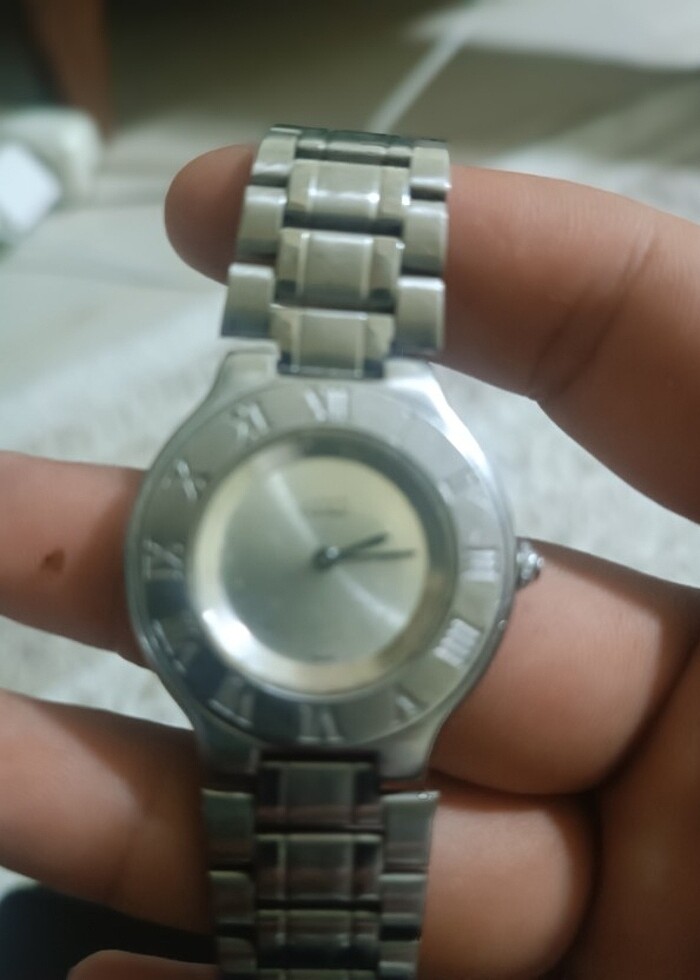 Cartier marka orj kol saati - Görsel 4