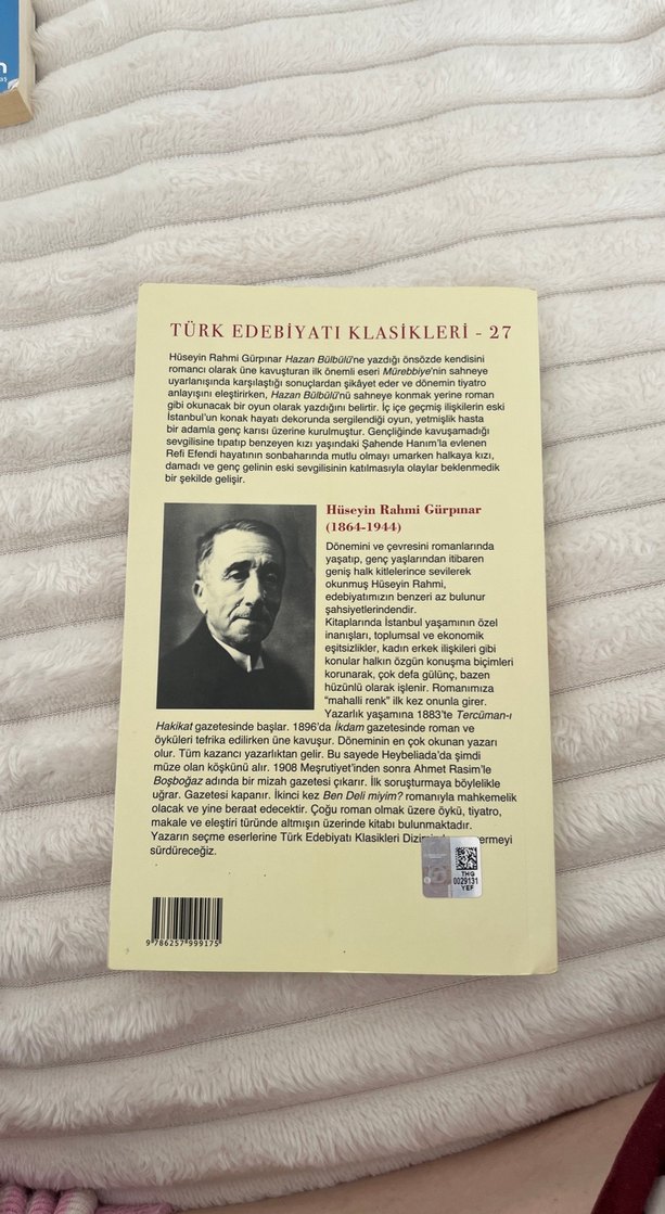 Hüseyin Rahmi Gürpınar - Hazan Bülbülü - Görsel 2
