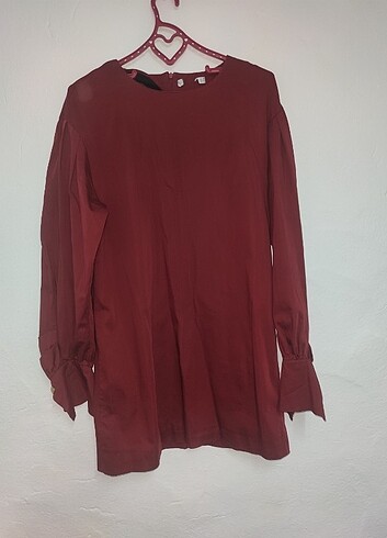 m Beden bordo Renk BORDO TUNİK M BEDEN
