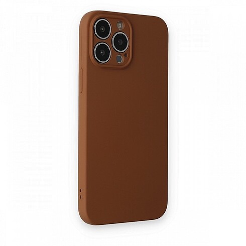İphone 13 Pro Max İçi Süet Silikon Kılıf