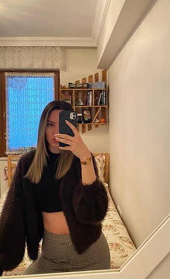 Peluş Kürk Hırka