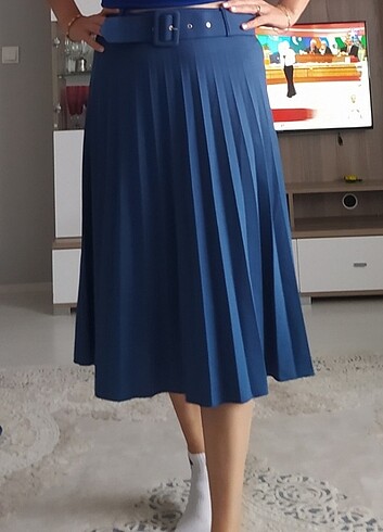 Pileli etek sıfır ayarinda