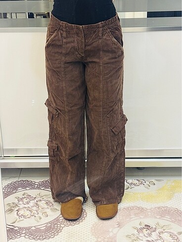 Bershka Vintage kargo pantolon