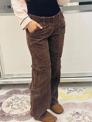 m Beden Vintage kargo pantolon