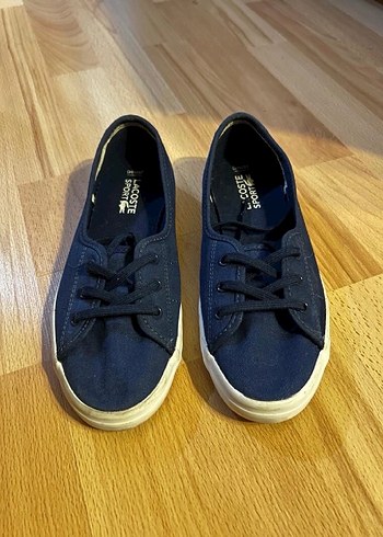 Lacoste Kadın Lacivert Bağcıklı Babet - Görsel 2