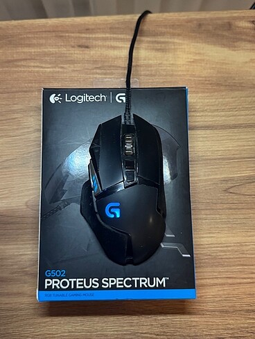 Logitech G502 Proteus Spectrum | Temiz | Uygun fiyat | Kutu + Ağ