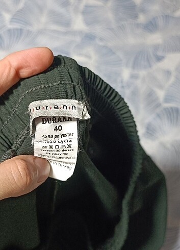 40 Beden Tesettür haki pantolon