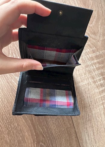 Siyah Deri Erkek Cüzdanı - Görsel 2