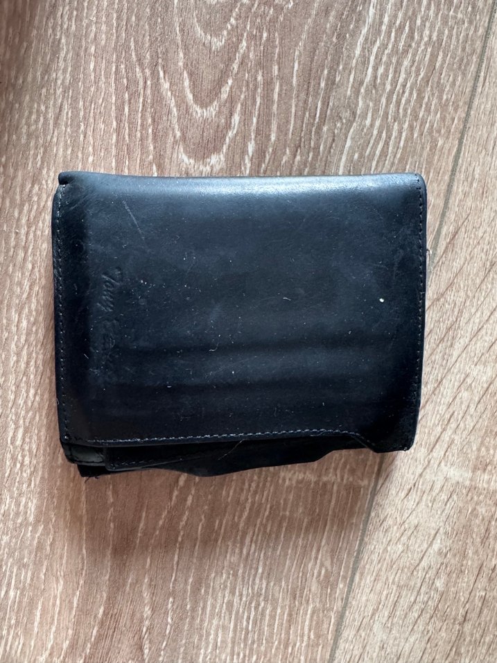 Siyah Deri Erkek Cüzdanı - Görsel 5