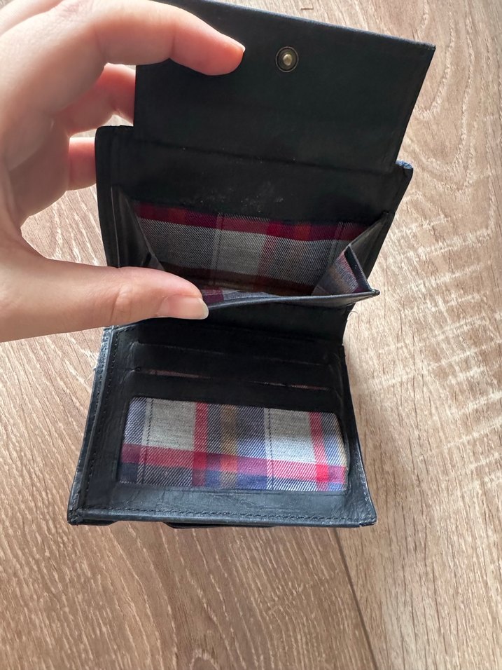 Siyah Deri Erkek Cüzdanı - Görsel 2