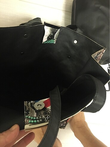 Çok renkli çanta - Görsel 5