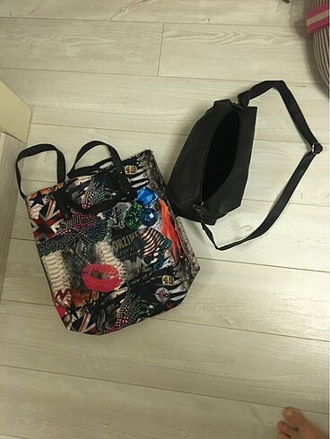 Çok renkli çanta - Görsel 4