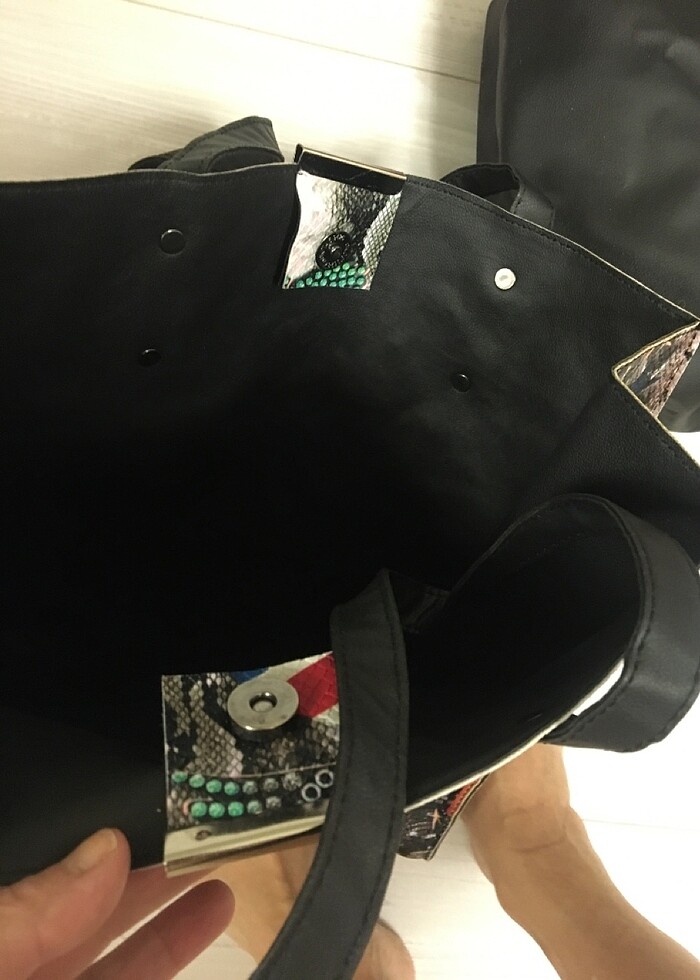 Çok renkli çanta - Görsel 5