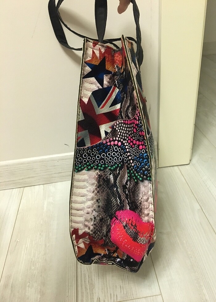 Çok renkli çanta - Görsel 3