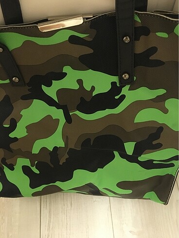 Yeşil kamuflaj desenli - Görsel 3