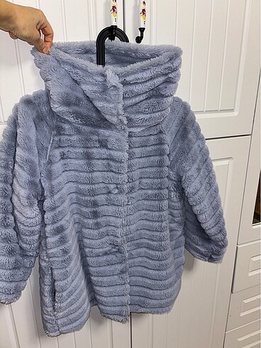 İtalyan Peluş mont - Görsel 4