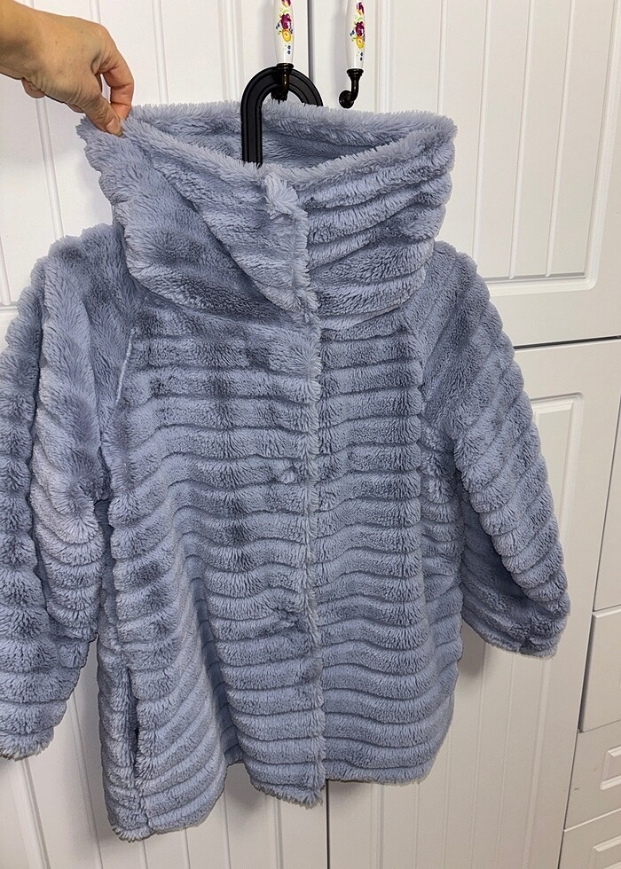 İtalyan Peluş mont - Görsel 4