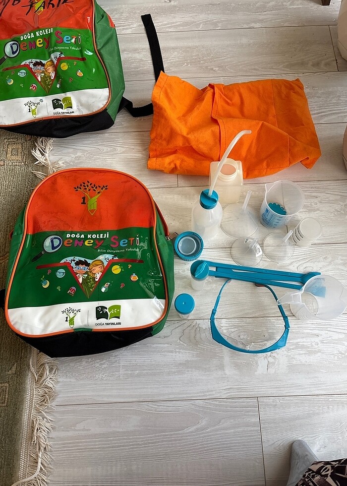 Doğa koleji deney seti ve çantası - Görsel 2