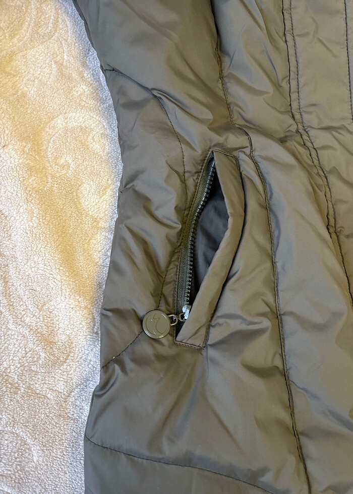 LITTLEBIG kaztüyü uzun yakası geniş palto - Görsel 5