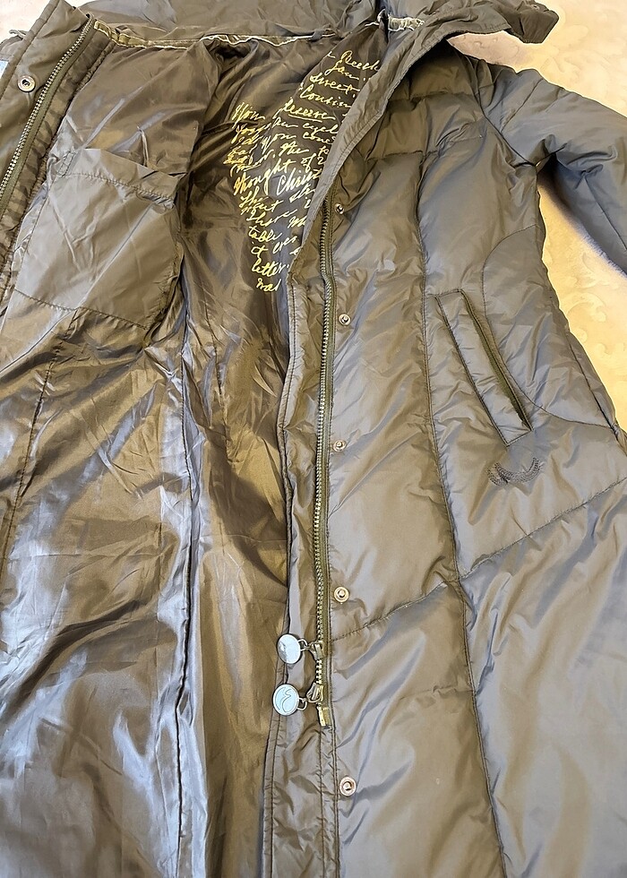 LITTLEBIG kaztüyü uzun yakası geniş palto - Görsel 4