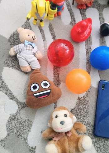 Renkli Çeşitli Oyuncak Seti - Görsel 4