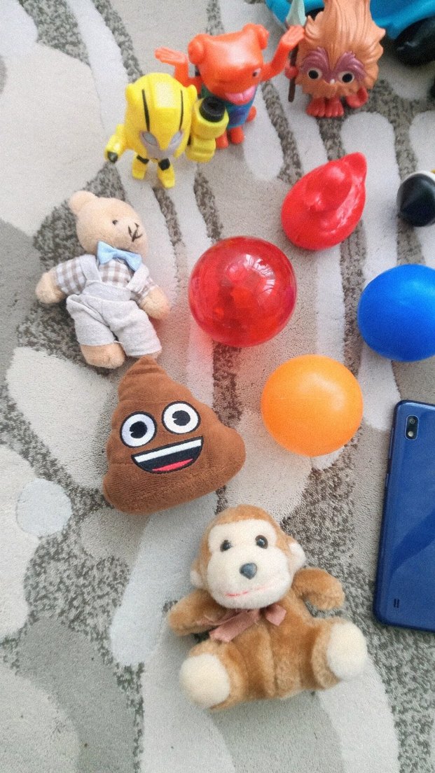 Renkli Çeşitli Oyuncak Seti - Görsel 4