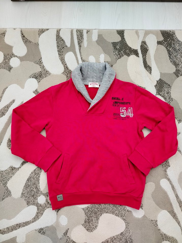 Baskılı Erkek Sweatshirt Uzun Kollu 7 yaş - Görsel 5