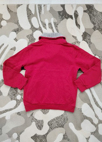 Kırmızı Erkek Çocuk Sweatshirt - Görsel 3