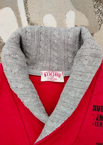 Kırmızı Erkek Çocuk Sweatshirt - Görsel 2