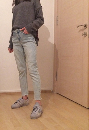 Zara buz mavisi jean