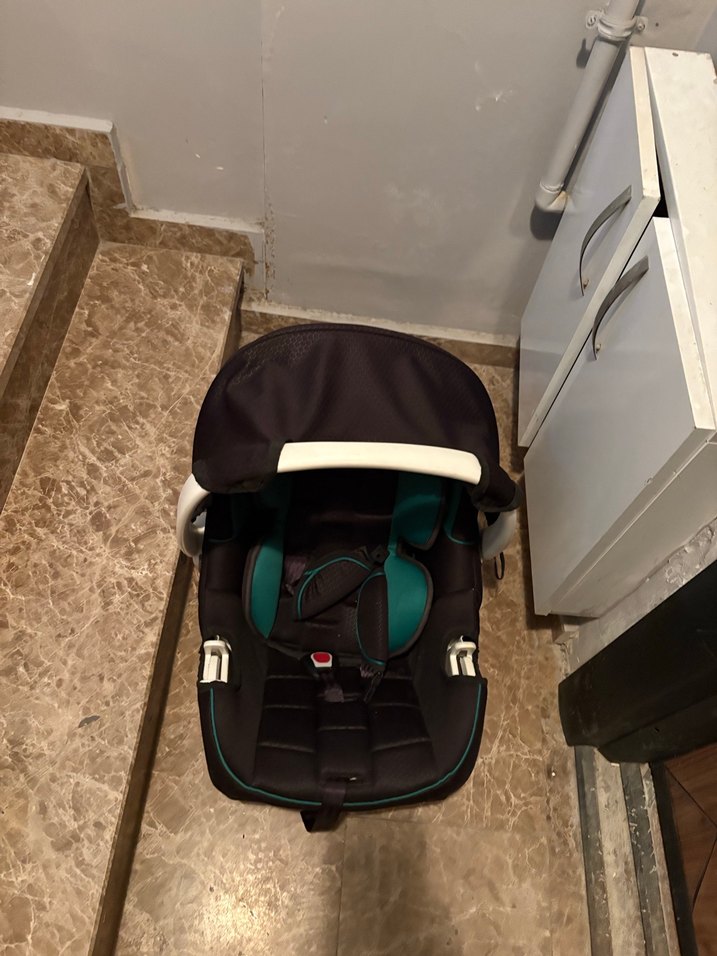 Siyah yeşil
 Casual Bebek arabası - Görsel 4