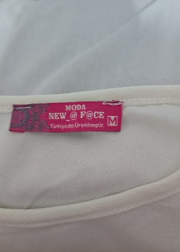 Beyaz Uzun Kollu Kadın Basic Tunik - Görsel 3