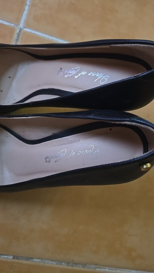 Siyah Yılan Desenli Stiletto Topuklu Kadın Ayakkabı - Görsel 3