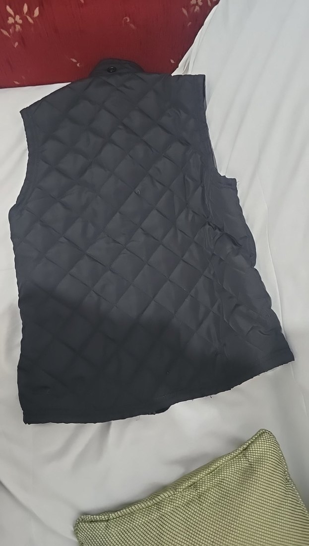 Erkek Siyah Düğmeli Yelek - Görsel 2