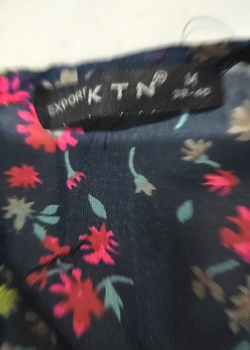 Çiçek Desenli Uzun Kadın Kimono - Görsel 4