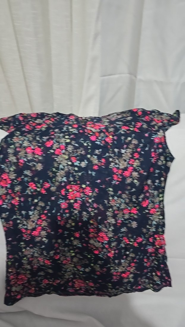 Çiçek Desenli Uzun Kadın Kimono - Görsel 2